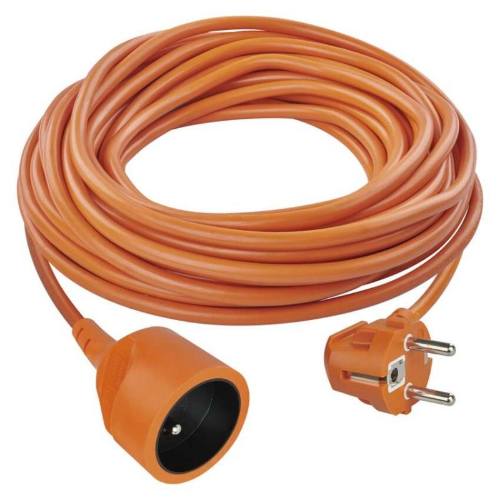 Kábel predlžovací, 40m / 250V, oranžová