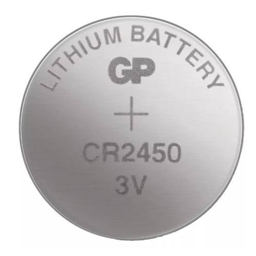 Batéria GP CR2450, lítiová, 5BL, blister
