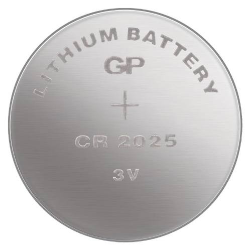 Batérie GP CR2025, lítiová, 5BL, blister