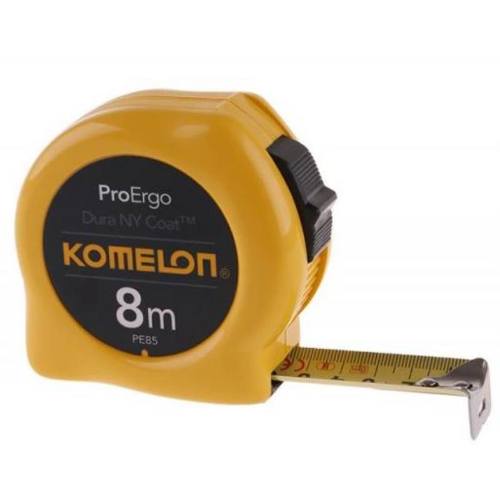 Meter zvinovací ProErgo CE, 8 mx 25 mm, KOMELON