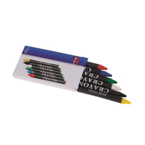 Ceruzky voskové, súprava 6 ks