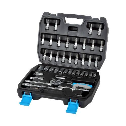 Gola sada, 46 ks, 1/4", plastový obal, CrV, PROLINE, PROFIX
