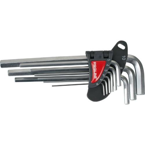 Sada imbusů 1,5 - 10 mm, 9 ks, CrV long, PROLINE