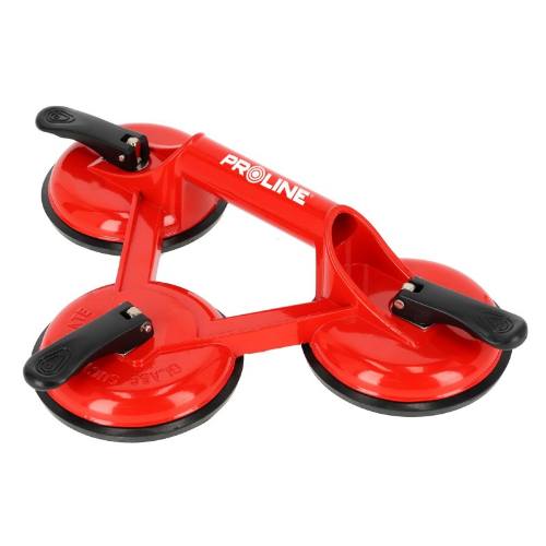 Držák skla s přísavkami, nosnost 120 kg,  PROLINE, PROFIX