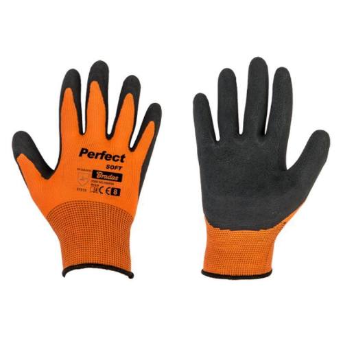 Rukavice pracovné Perfect SOFT, veľkosť 9, BRADAS