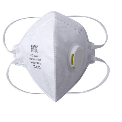 Respirátor s ventilom, FFP2, tvarovaný