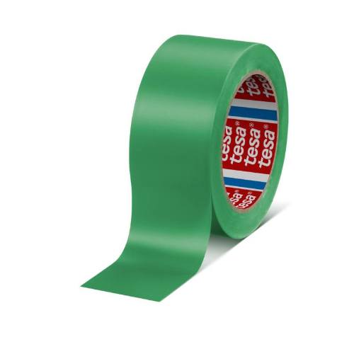 Páska výstražná samolepiaca PVC, 60760, 33 m x 50 mm, samolepiaca, zelená