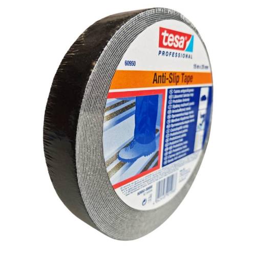 Páska protiskluzová, 15 m x 25 mm, černá, Professional 60950, TESA