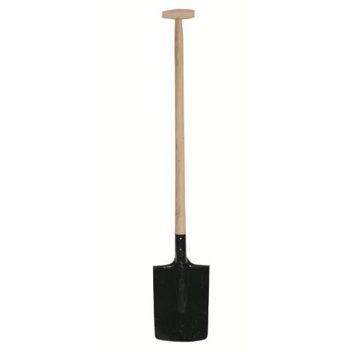 Rýč hranatý černý s násadou T 90 cm