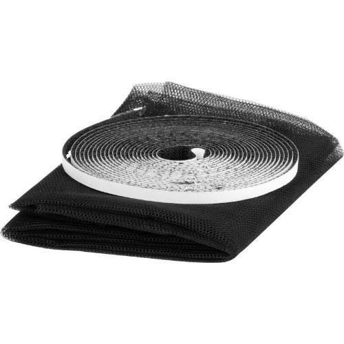 Síť proti hmyzu, 1,5 x 0,9 m, černá