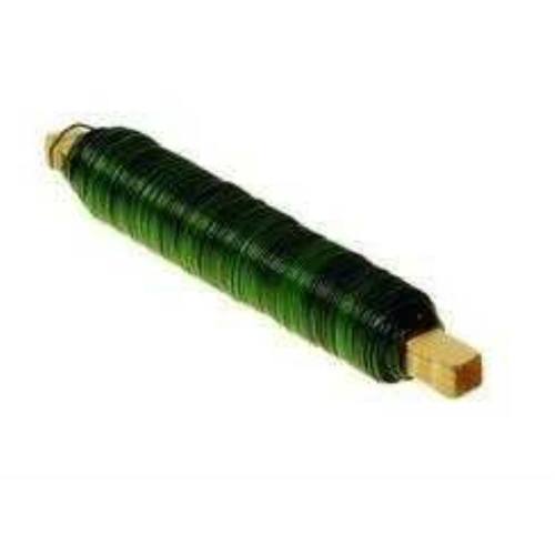 Drát vázací, 0,6 mm x 30 m, PVC, zelený