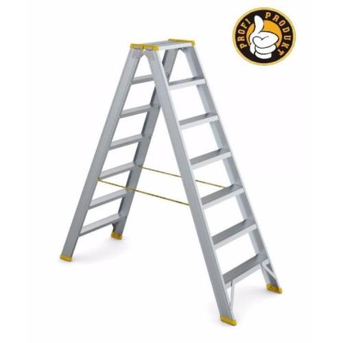 Schůdky oboustranné AL, 2 x 5 příček, nosnost 150 kg, ALVE FORTE 9405