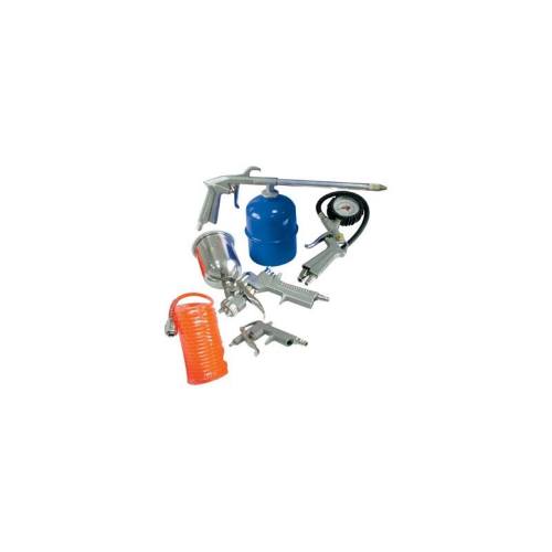 Pistole kompresorové, set 5 ks, MEGA