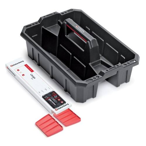 Prepravka na náradie s prepážkami CARGO PLUS, 300 x 300 x 133 mm, Kistenberg