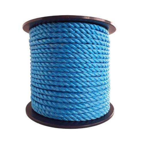 Šnúra stáčaná PP 4 mm, 200 m, modrá, ENPRO