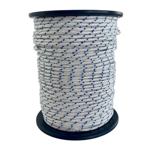 Šnúra štartovacia TORNÁDO, PA 4 mm, 100 m, bielo-modrá (4,4 kN), ENPRO