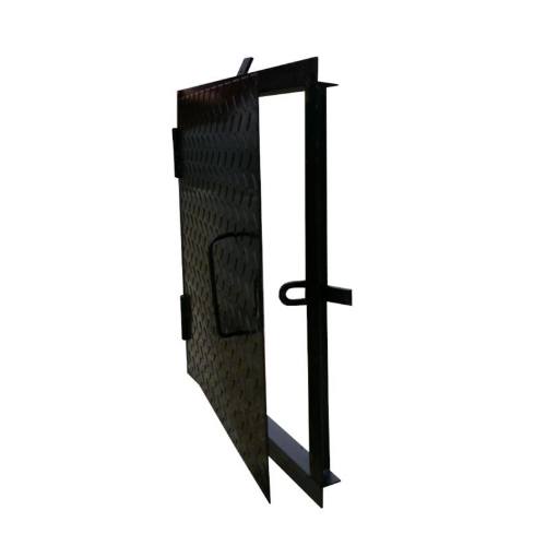 Poklop na šachty, 80 x 80 cm, černá