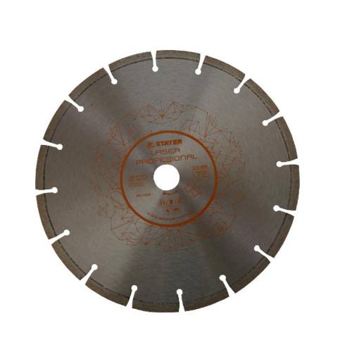 Kotouč diamantový segmentový Ø 150 x 22,2 mm, H10, LASER PROFESIONAL, STAYER