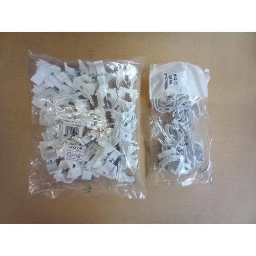 Příchytka D 28 + T s maticí, 50 ks