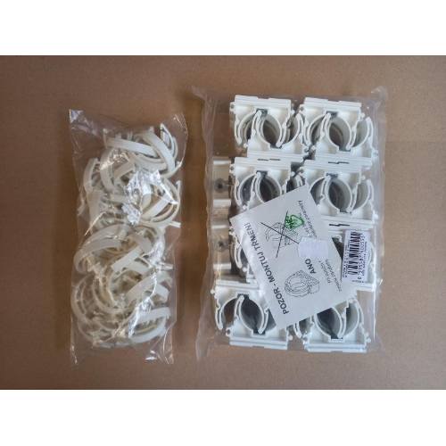 Příchytka D 35 + T s maticí, 50 ks