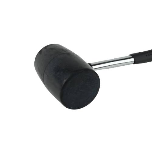 Palice gumová, 65 mm, černá, kovová násada, ENPRO