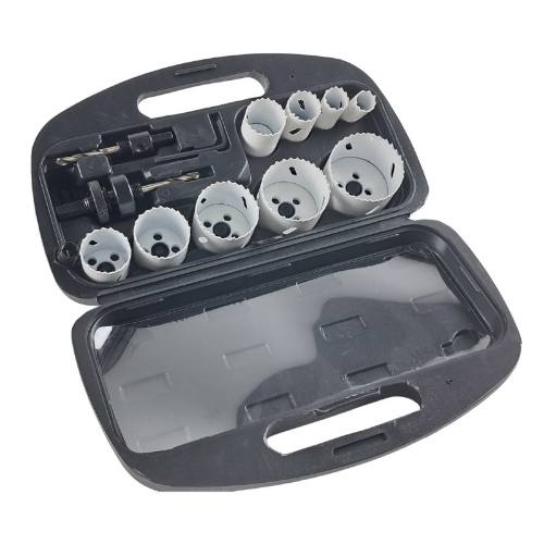 Vrtáky korunkové BI-METALL, set 13 ks, ENPRO