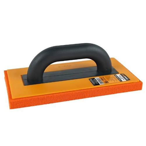 Hladítko s houbou hrubou, 280 x 140 x 18 mm, oranžová, ENPRO