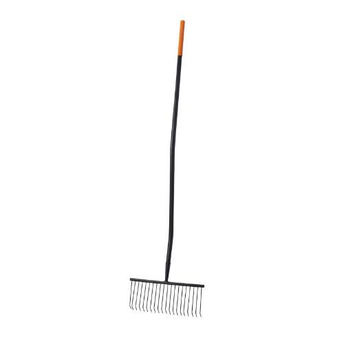 Hrábě kovové, s násadou R-20