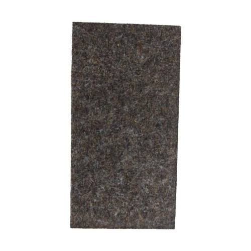 Náhradní povrch plsť černá, 250 x 130 x 10 mm