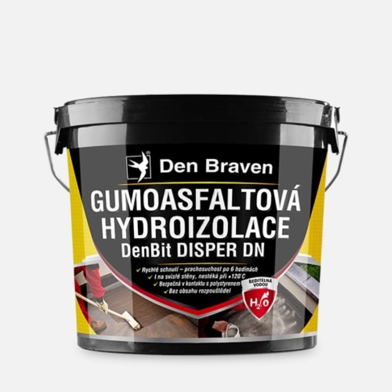 Hydroizolace gumoasfaltová, DenBit DISPER DN, 5kg