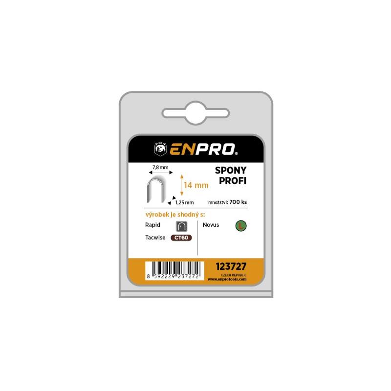 Spony PROFI, 502/14 mm, oblé, 700 ks, ENPRO