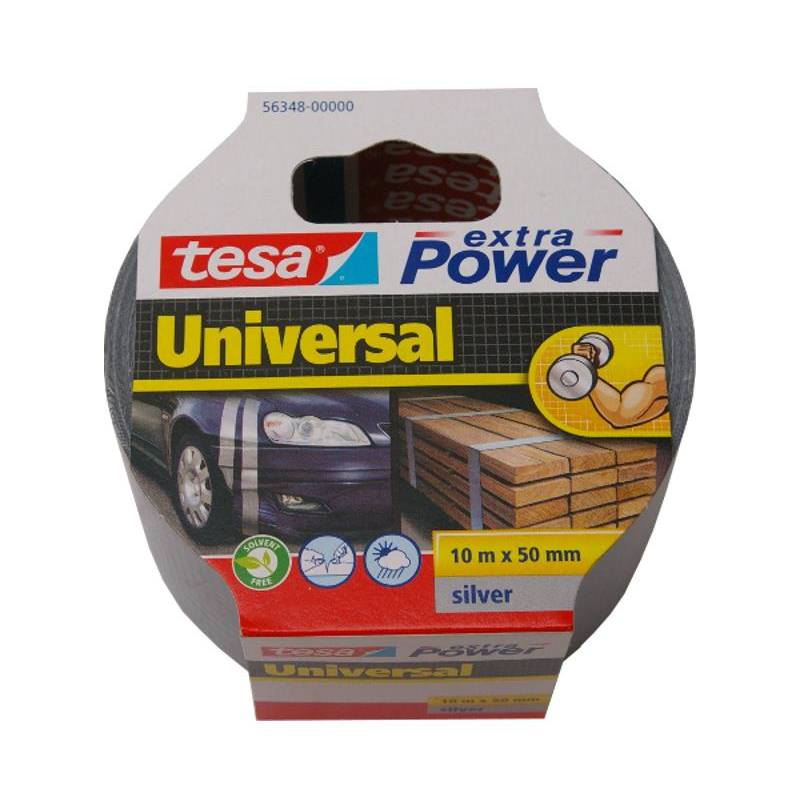 Páska univerzálna pre dom a záhradu 56348, 10 m x 50 mm, strieborná