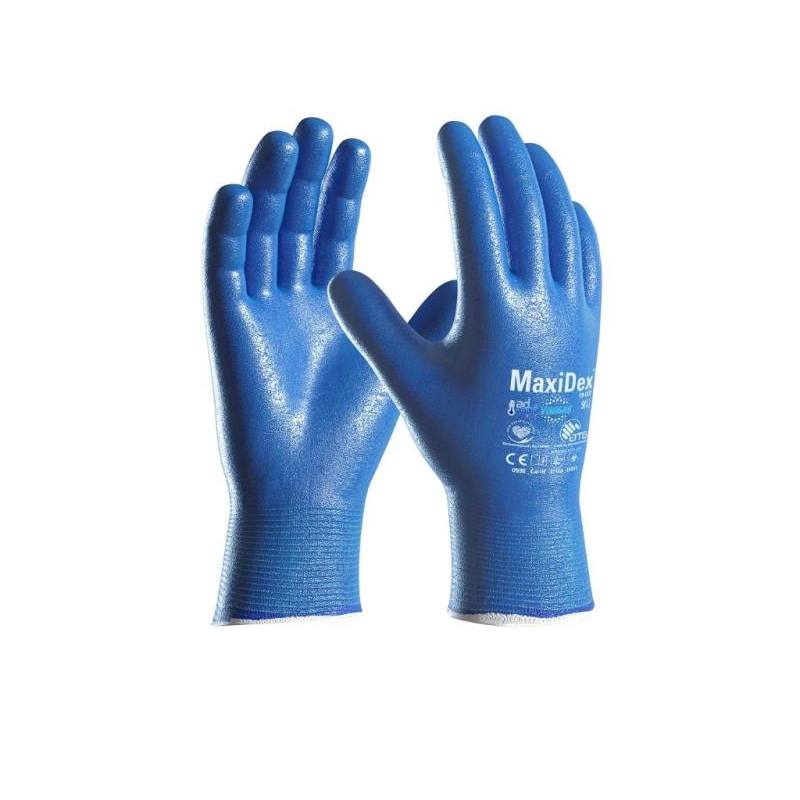 Rukavice máčané ATG, MaxiDex, veľ. 9