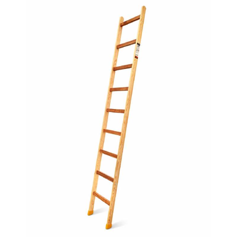 Žebřík dřevěný opěrný, 13 příček, 4 m, ENPRO STANDARD