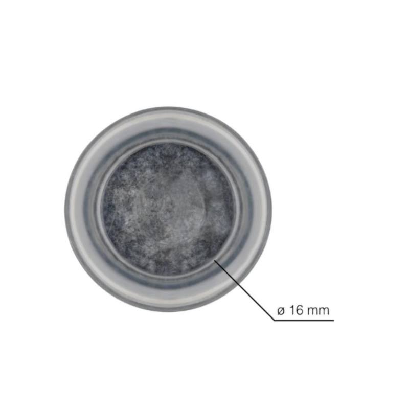 Krytka s filcem Ø 16 - 18 mm, transparentní, 4 ks