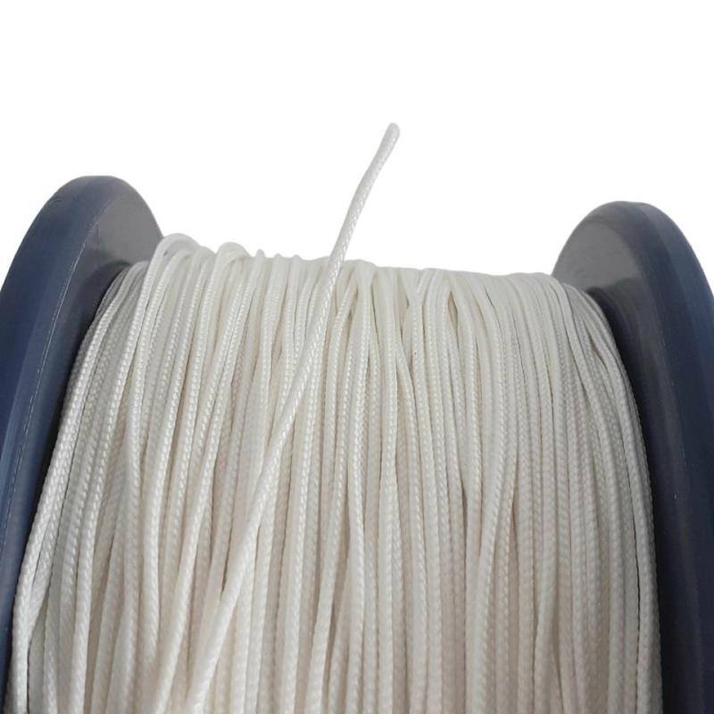 Šňůra pletená s jádrem PES, žaluziová, 500 m, bílá, ENPRO