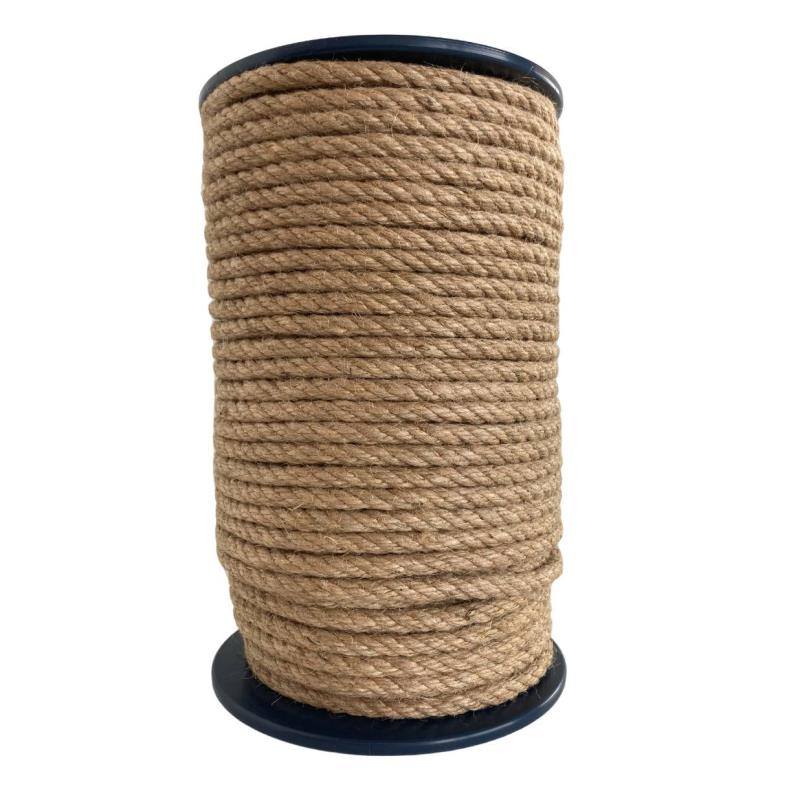 Lano stáčané prírodné 10 mm, 100 m, ENPRO