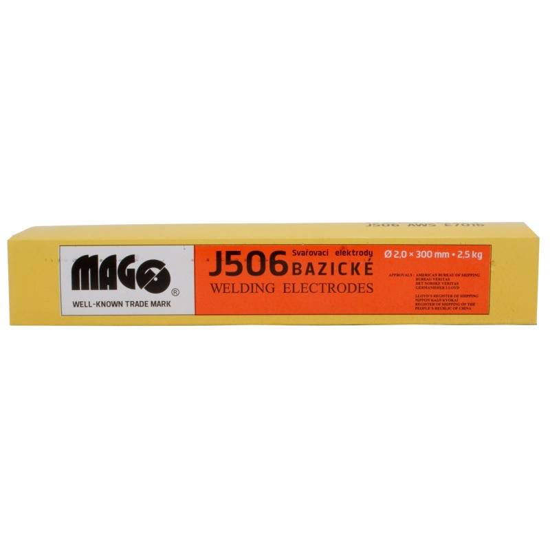 Elektrody bazické (J506) 2,0x300 - 2,5kg