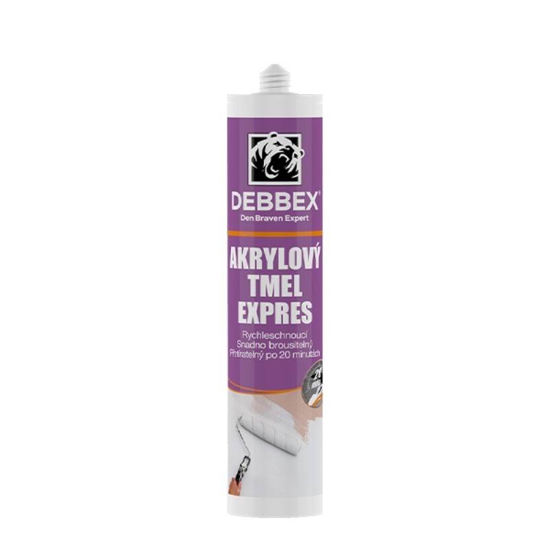 Tmel akrylový, EXPRES, bílý, 280ml