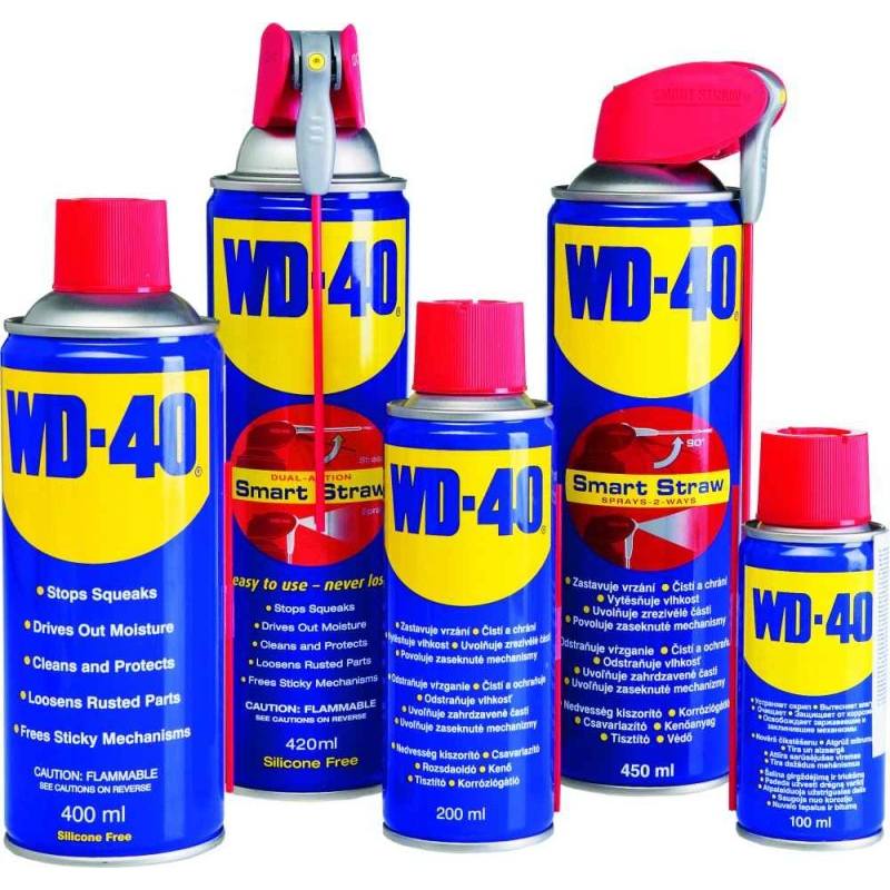Mazivo univerzální, WD-40, 250ml, Smart straw multi