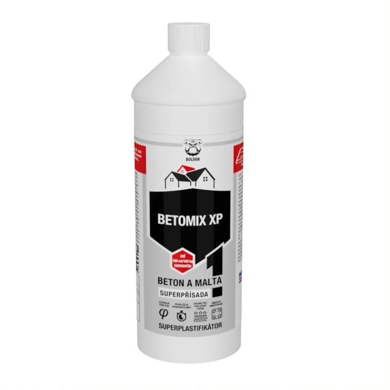 Superplastifikátor Betomix XP, hnědý, 10kg, BULDOK