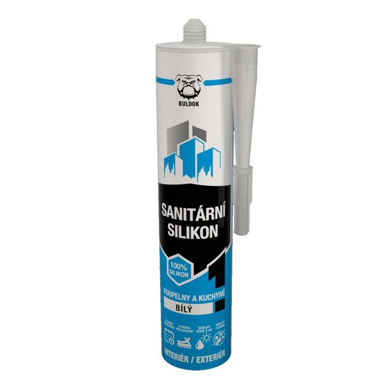 Sanitární silikon BULDOK bílý 280ml