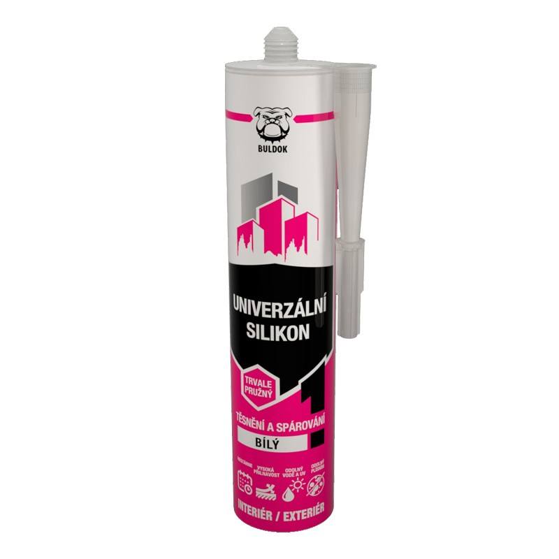 Univerzální silikon BULDOK bílý 280ml