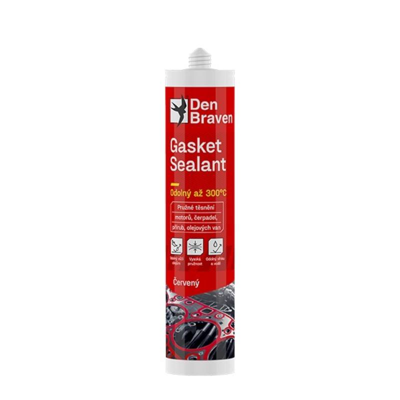 Tmel tesnící, (Gasket sealant) červený, 300°C, 280ml