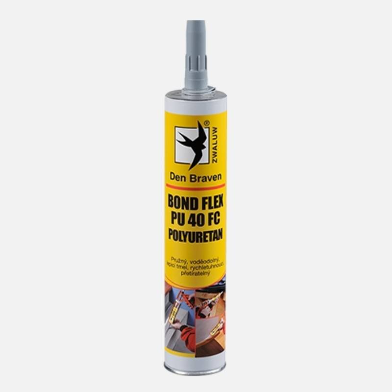 Tmel polyuretanový, šedý, BOND FLEX PU 40 FC, 300ml