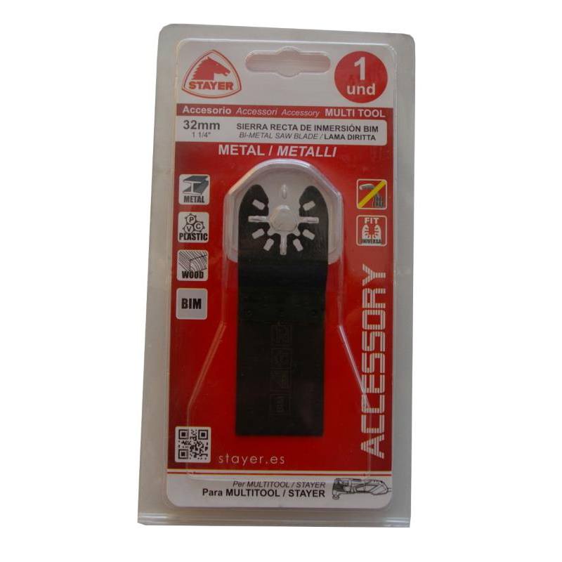 List pílový zanorovací BIM k MULTI, 32 x 40 x 90 mm, STAYER