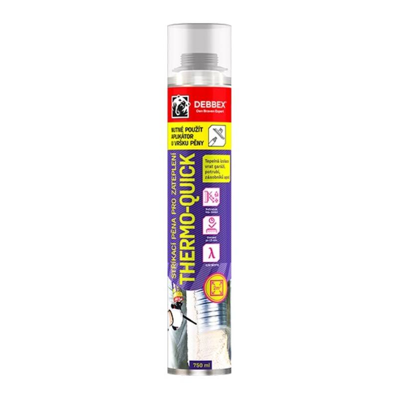 Pěna stříkací pro zateplení, THERMO-QUICK DEBBEX, 750ml