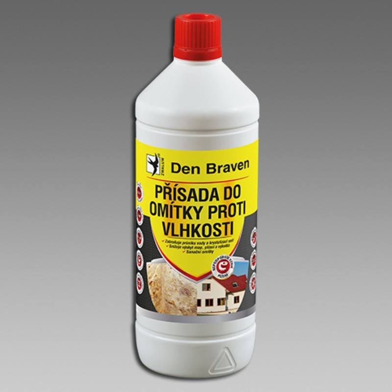 Přísada do omítky proti vlhkosti, 1l