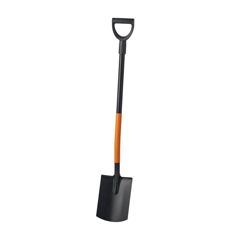 Rýč hranatý, s násadou STEEL ENPRO