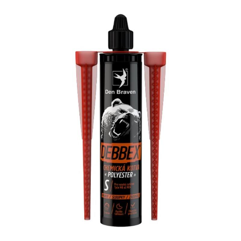Kotva chemická, DEBBEX, polyester, 380ml